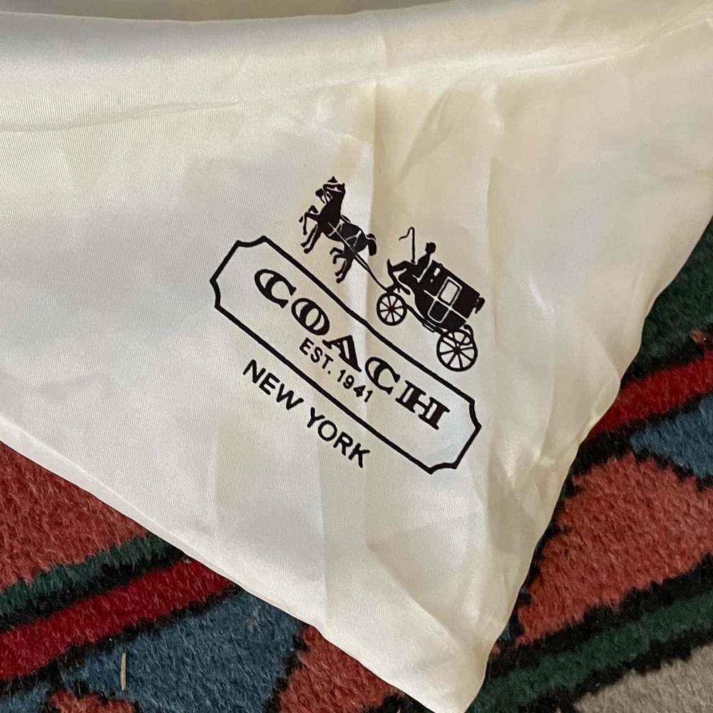 Authentic Coach Dust Bag protective cover 15” x19”